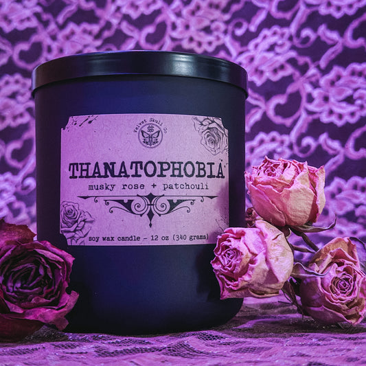 Thanatophobia [death] Candle