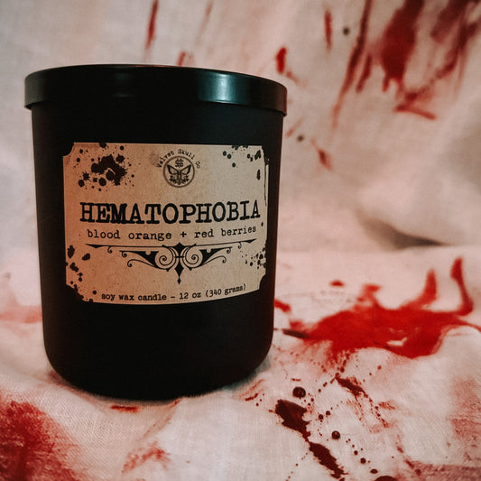 Hematophobia [blood] Candle