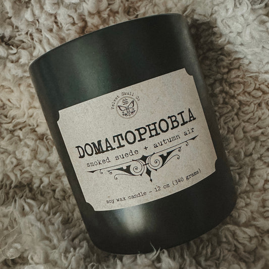 Domatophobia [houses] Candle