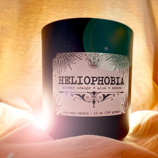 Heliophobia [sun] Candle
