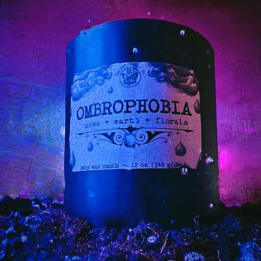 Ombrophobia [rain] Candle