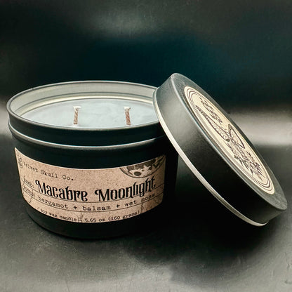 Macabre Moonlight Candle