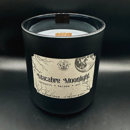 Macabre Moonlight Candle