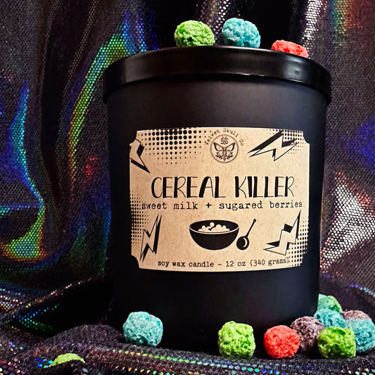 Cereal Killer Candle